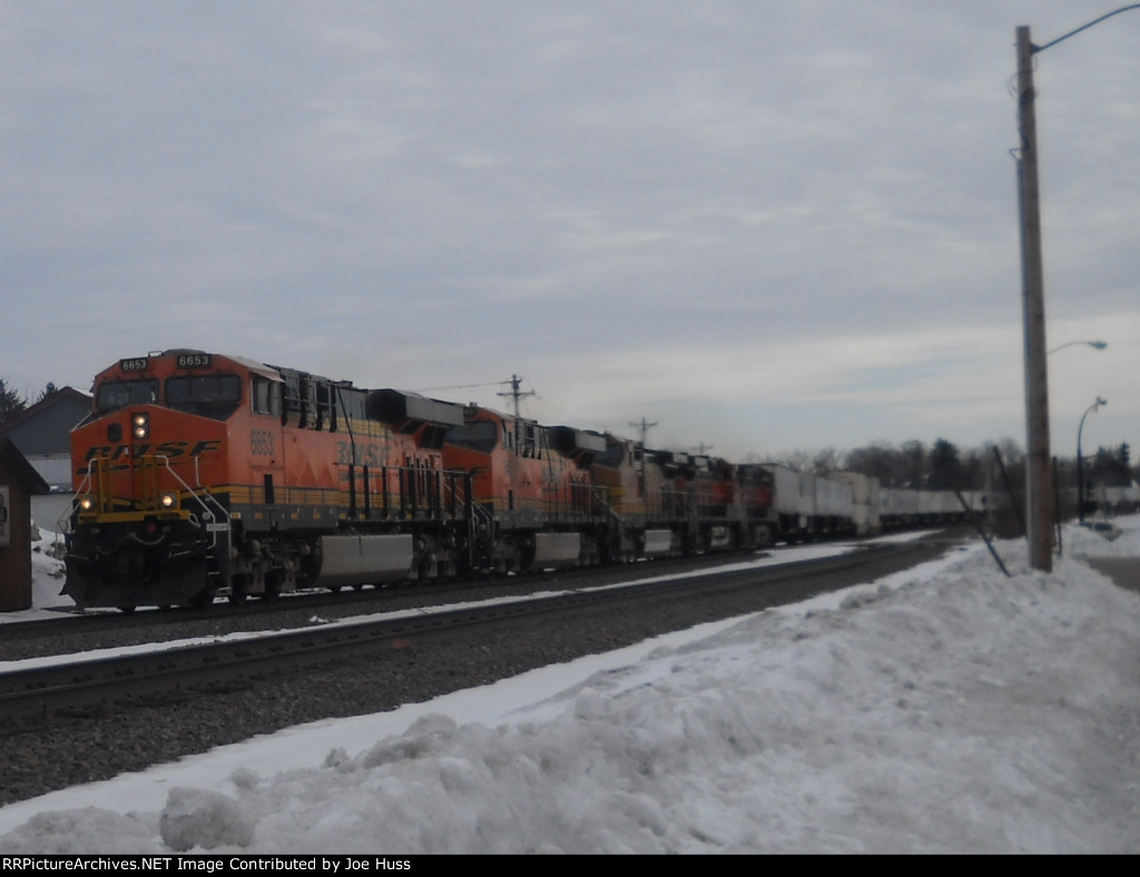 BNSF 6653 West